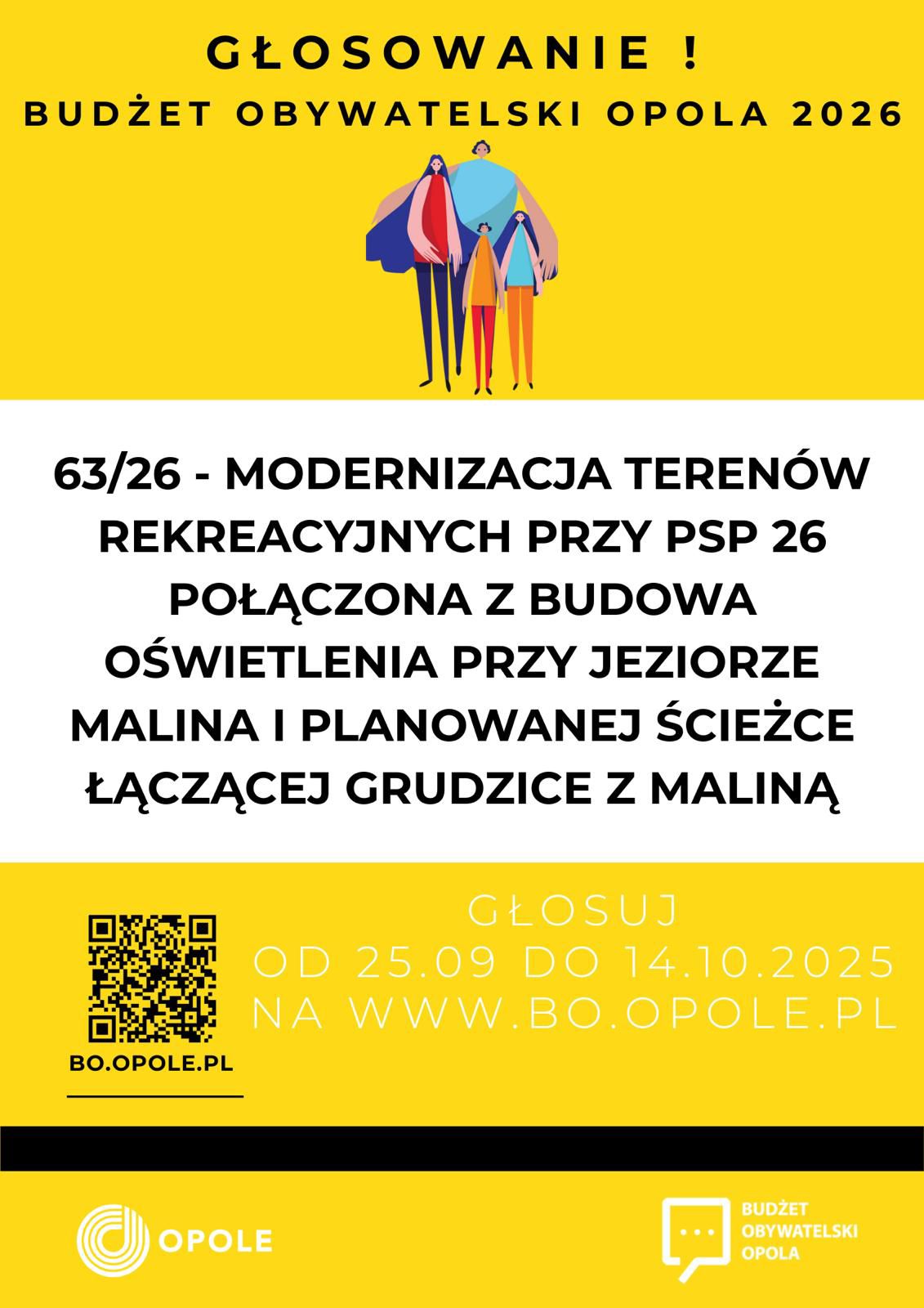Zaproszenie do udziału w głosowaniu dotyczącego Budżetu Obywatelskiego