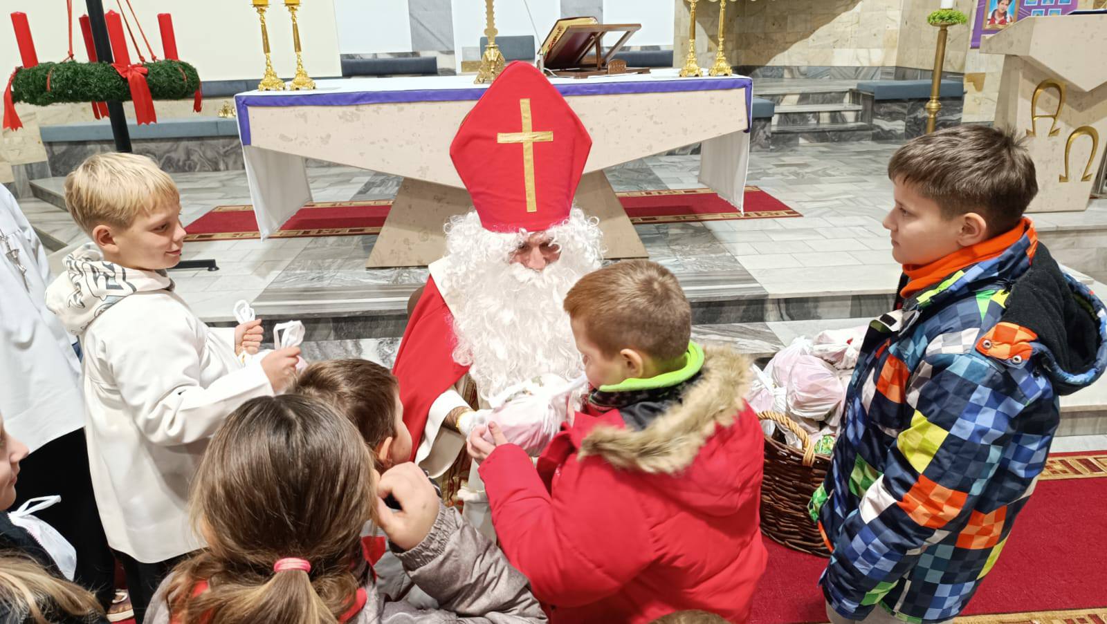 Wizyta św. Mikołaja