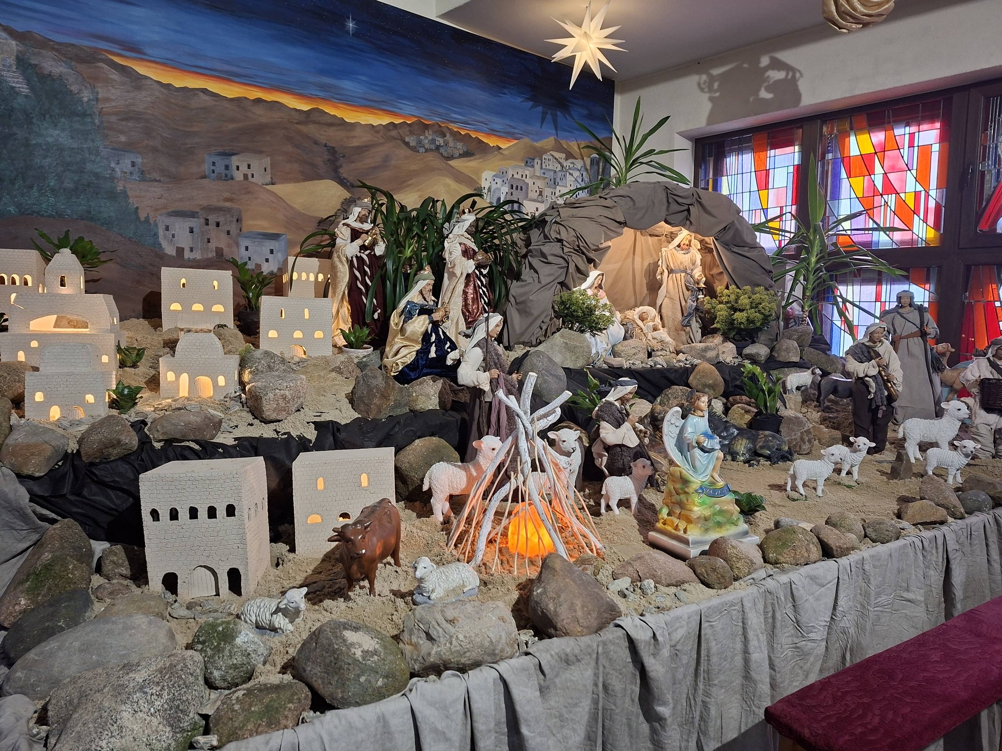 Świąteczny wystrój naszego kościoła