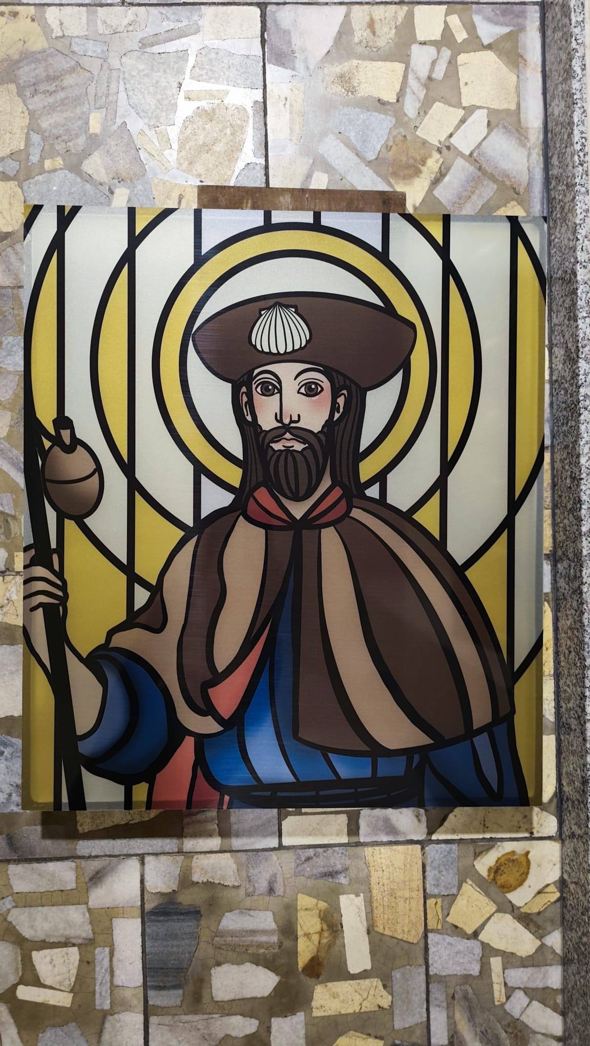 Witraż św. Jakuba Starszego, Apostoła