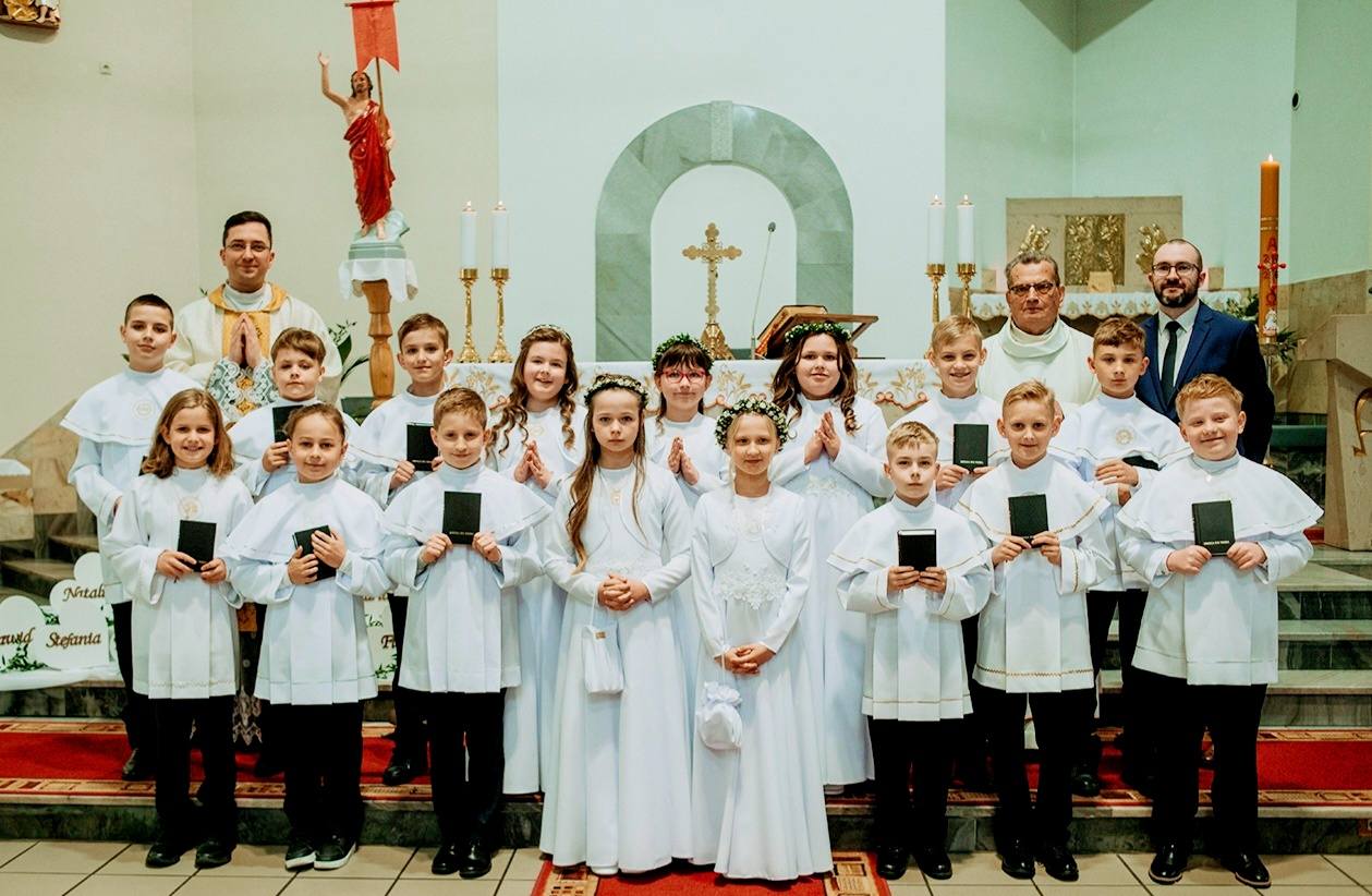 Fotorelacja z Pierwszej Komunii Świętej